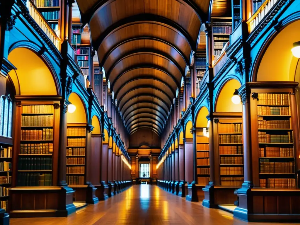 Biblioteca Trinity College: Recorrido visual por bibliotecas lujosas