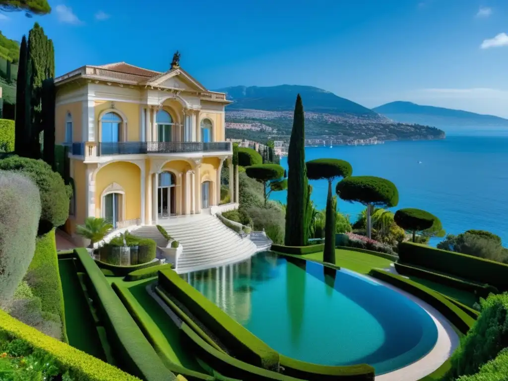 Villa Ephrussi de Rothschild en SaintJeanCapFerrat: El Encanto Histórico de las Propiedades Famosas de Francia