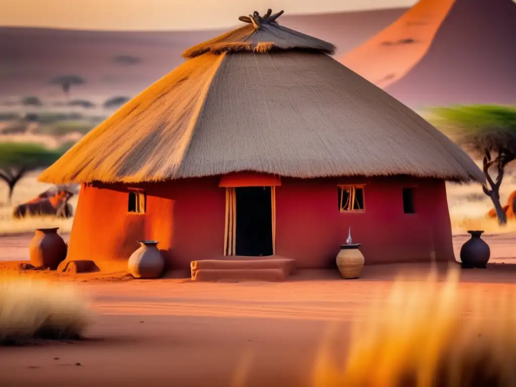 Propiedades Exquisitas de la Cultura Africana: Himba House, Belleza Arquitectónica y Encanto Tradicional