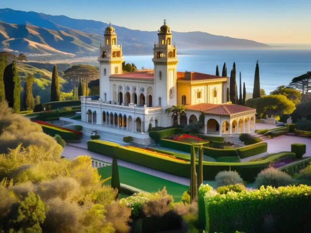 Castillo Hearst en California, diseño de mansiones a través de los siglos