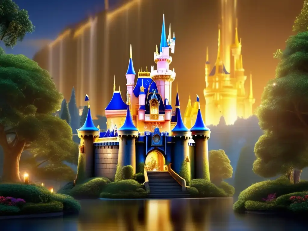 Castillo exuberante de la Bestia de Disney: Propiedades más Exuberantes de las Películas de Disney