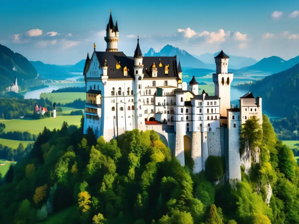 Neuschwanstein Castle en Alemania: Los Castillos y Palacios más Famosos de la Cultura Europea