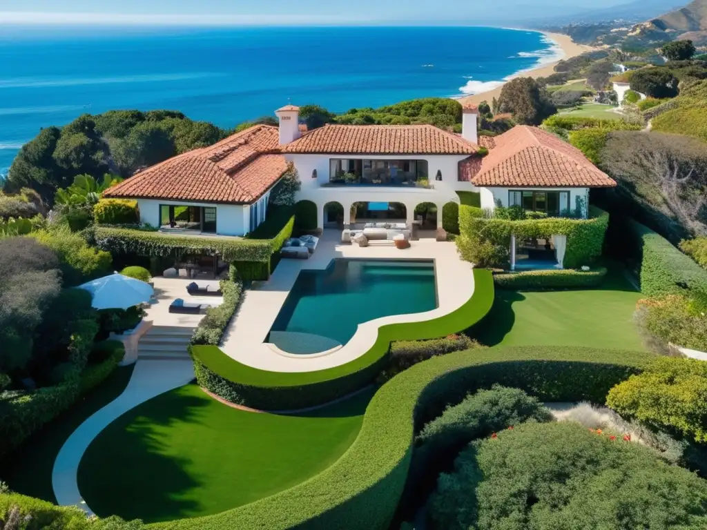 Mansión de lujo en Malibu con vistas al océano Pacífico