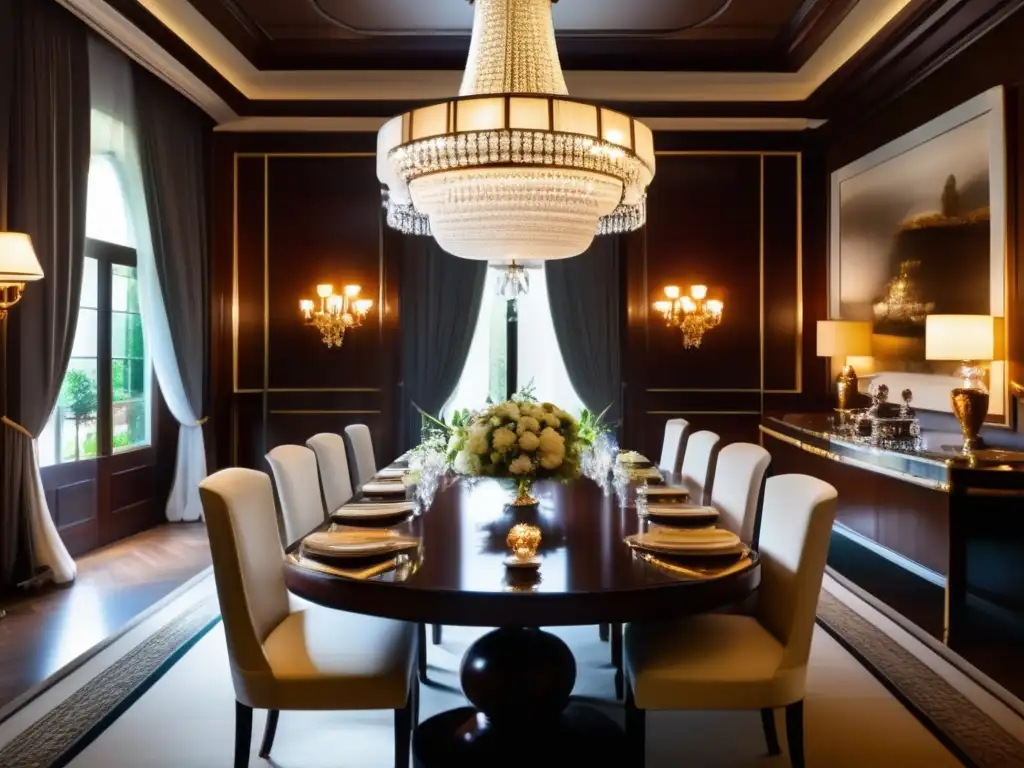 Comedor lujoso: Claves para crear un ambiente opulento y sofisticado