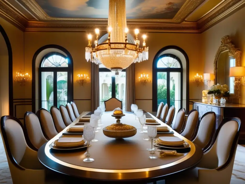 Comedor de lujo en mansión de Beverly Hills - Aciertos y Fallos en la Decoración de Comedores de Lujo