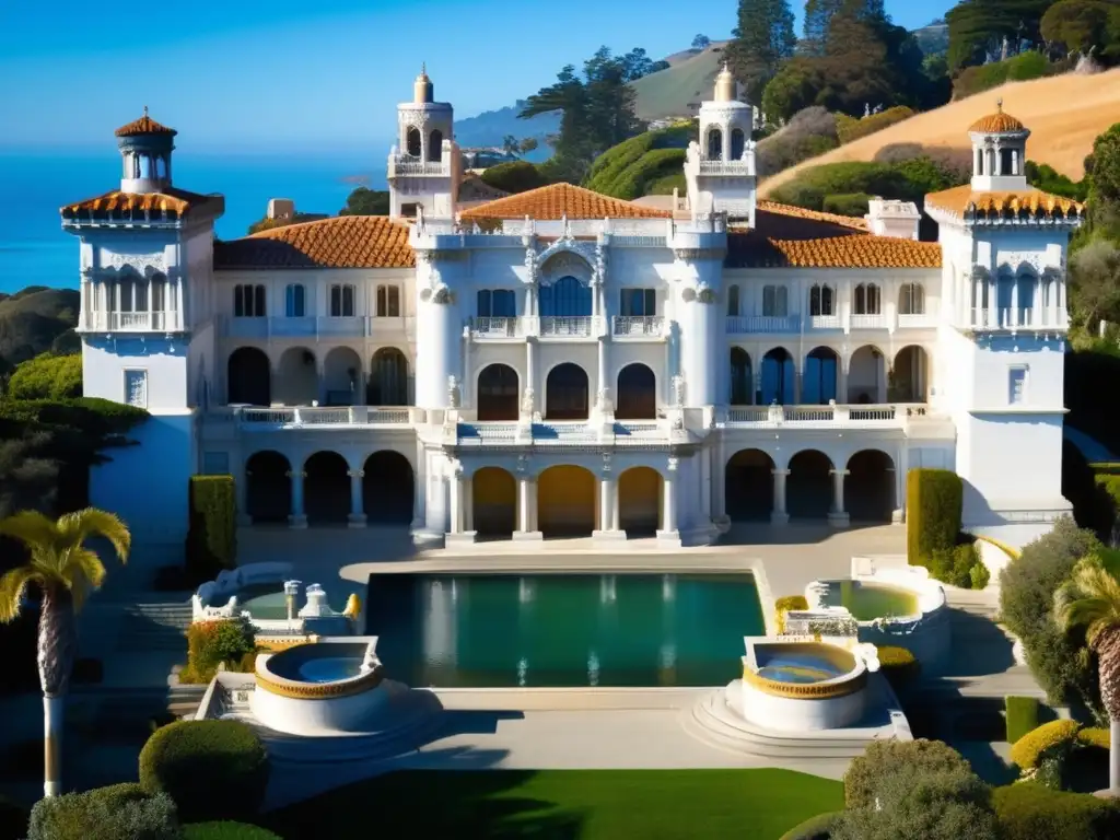 La majestuosidad del Hearst Castle en San Simeón, California