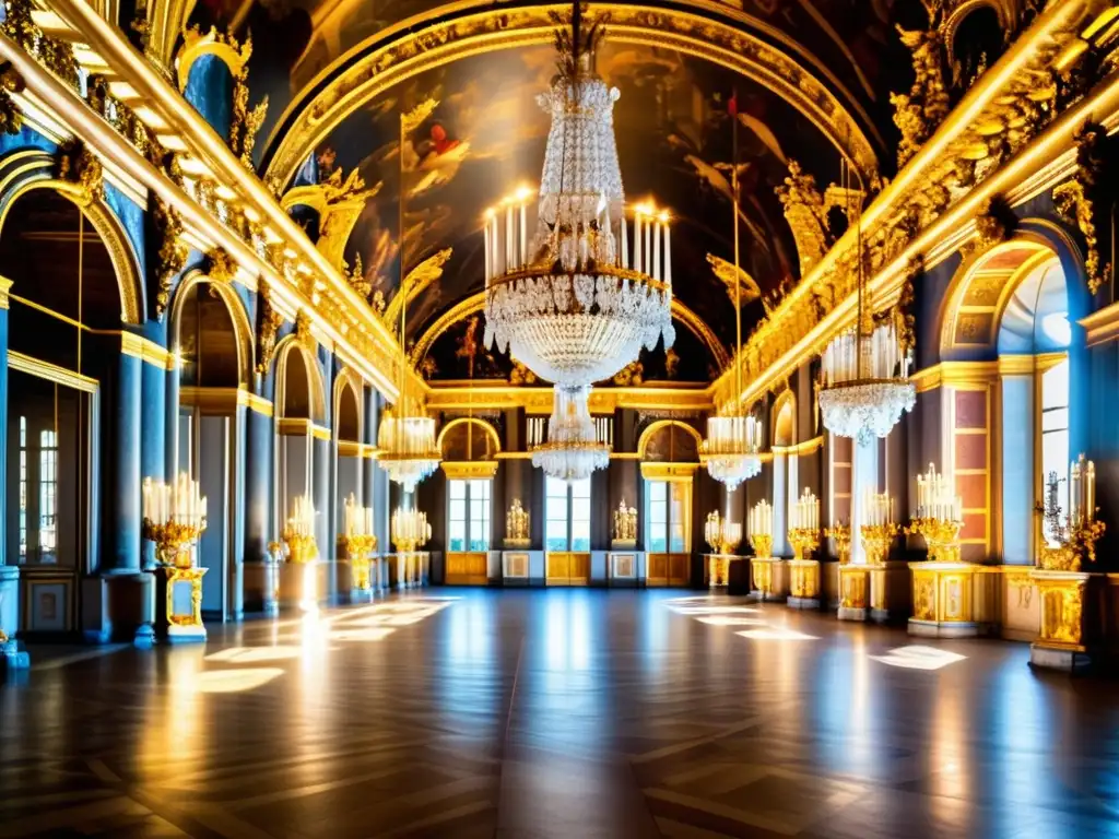 Inspiración Barroca: Salas Opulentas en Palacetes Históricos - Hall of Mirrors en el Palacio de Versalles