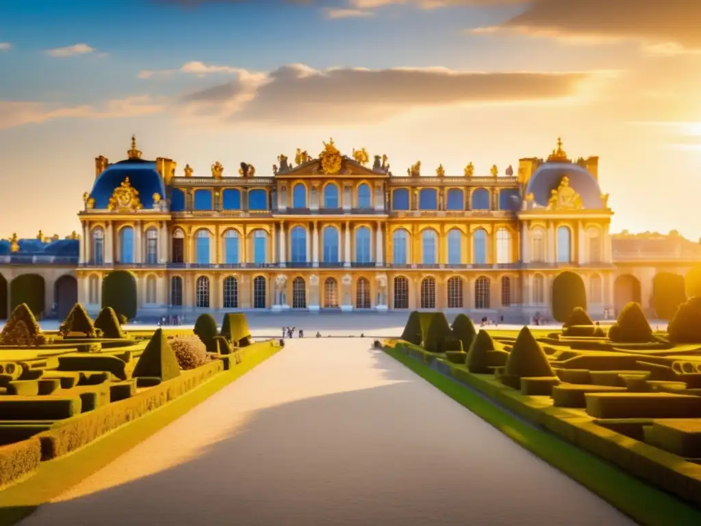 Château de Versailles: Construcción de palacetes históricos