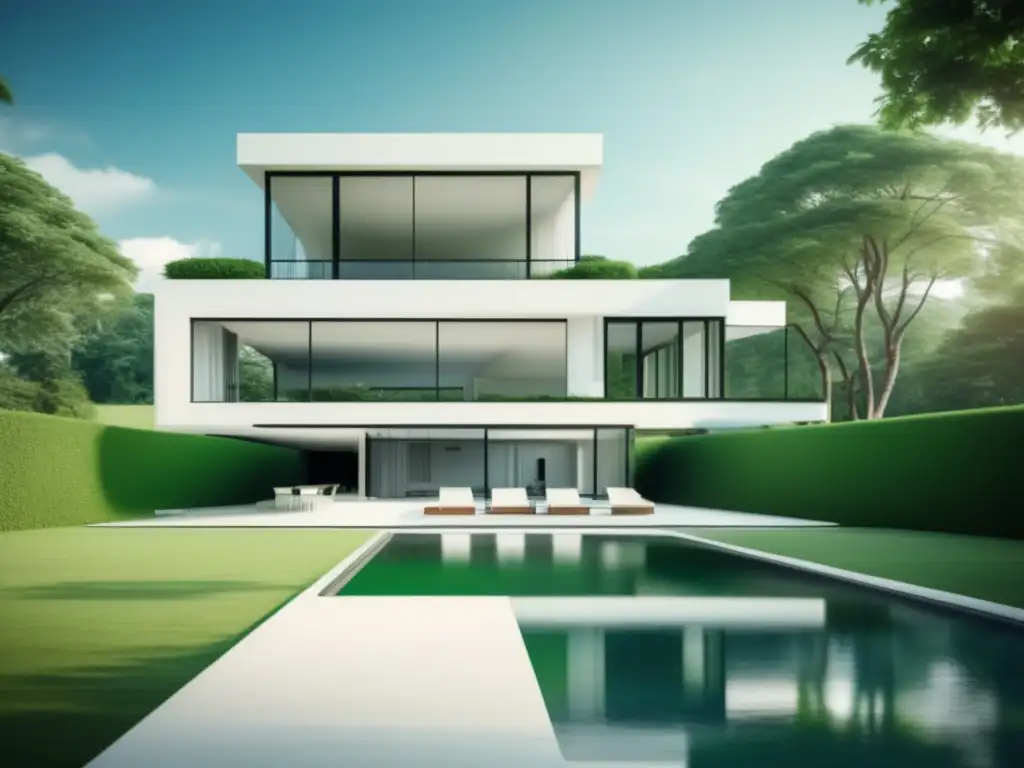 Villa Savoye: Estilo audaz de la arquitectura moderna en villas lujosas