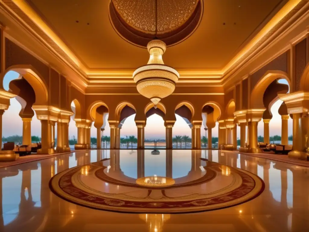 Adéntrate en las Salas Más Lujosas del Mundo: Un Recorrido Visual en el Palacio Emirates en Abu Dhabi