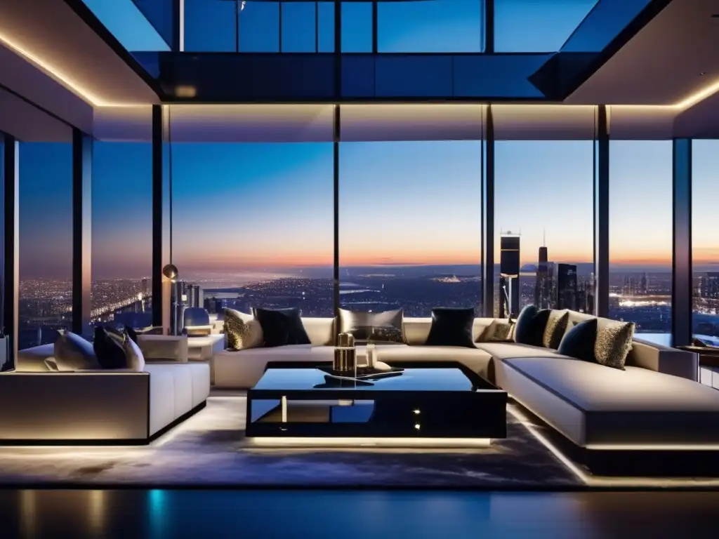 Penthouse de lujo con vistas panorámicas en una ciudad cosmopolita - Inversión en propiedades de lujo