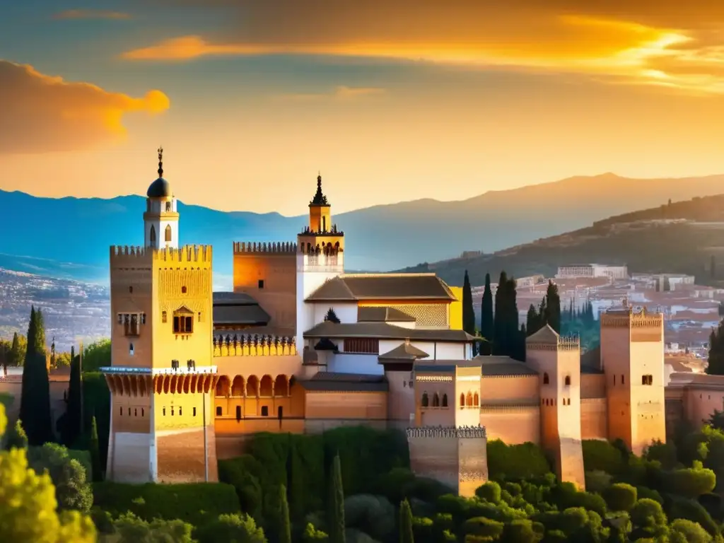 Palacetes históricos de la Alhambra y Liria en gloriosa arquitectura -