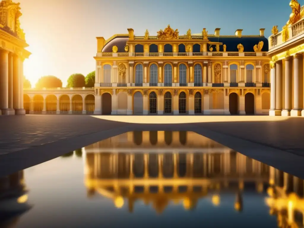 Imagen del Palacio de Versalles en Francia: Mansiones de la realeza y palacetes históricos