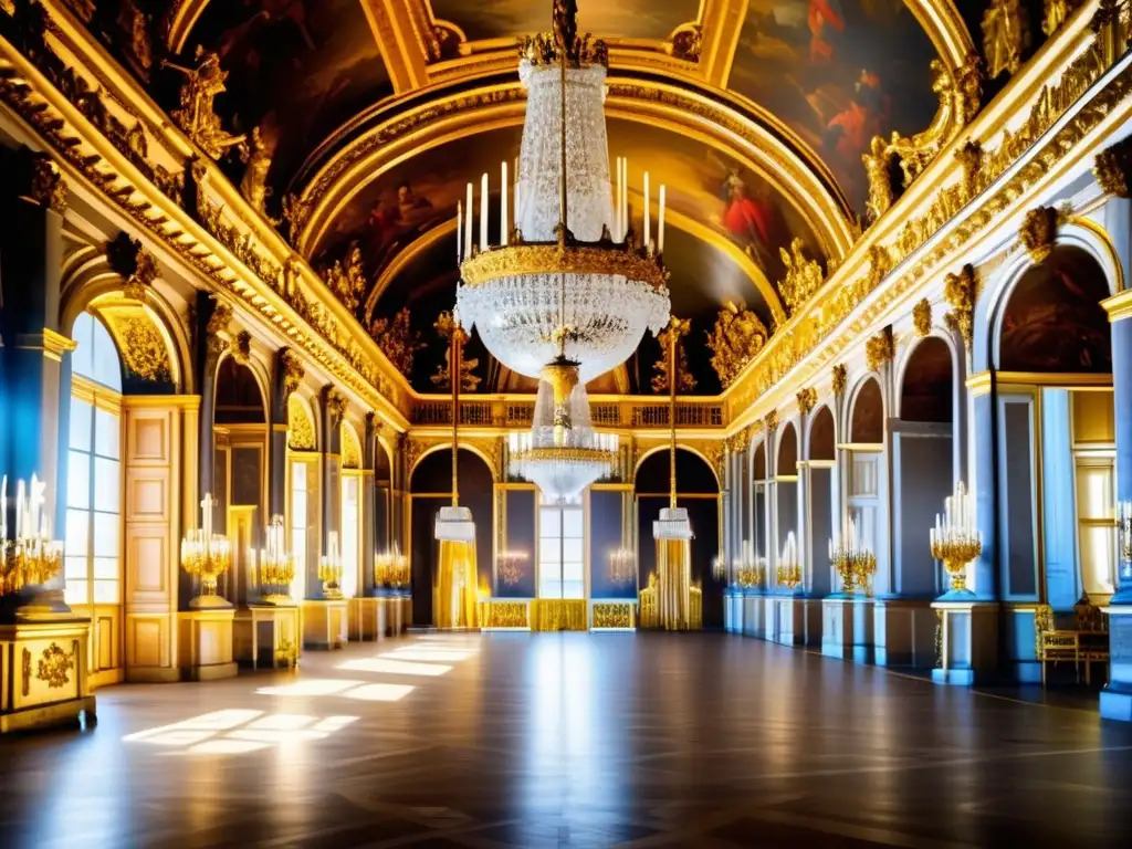 Interior opulento del Palacio de Versalles: Los secretos mejor guardados de los palacetes históricos más famosos