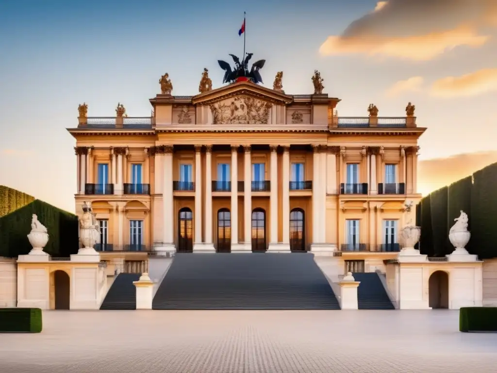 Palacio del Elíseo, residencia oficial del presidente de la República Francesa