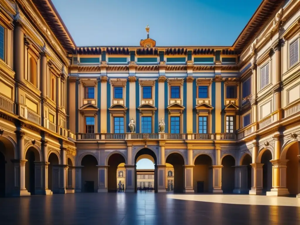 Palacio Pitti en Florencia: Símbolo de lujo y elegancia en la arquitectura renacentista