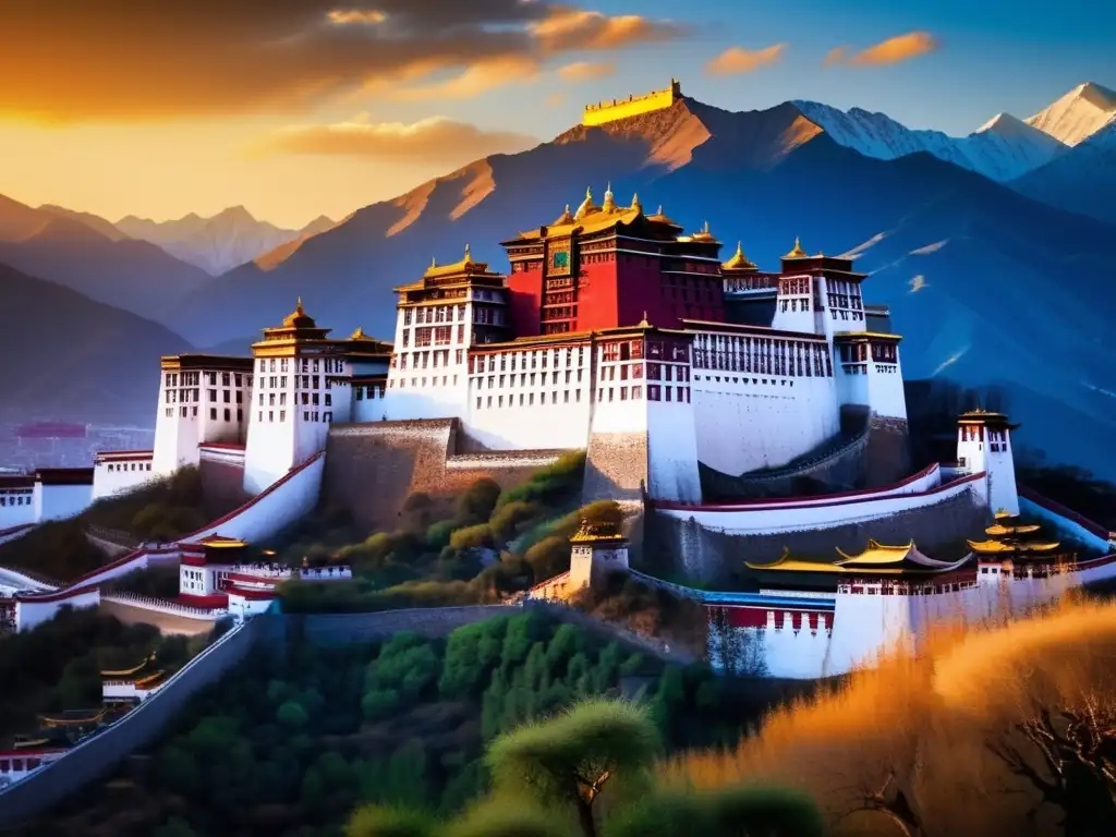 Palacio del Potala en China - Mansiones de los Presidentes del Mundo