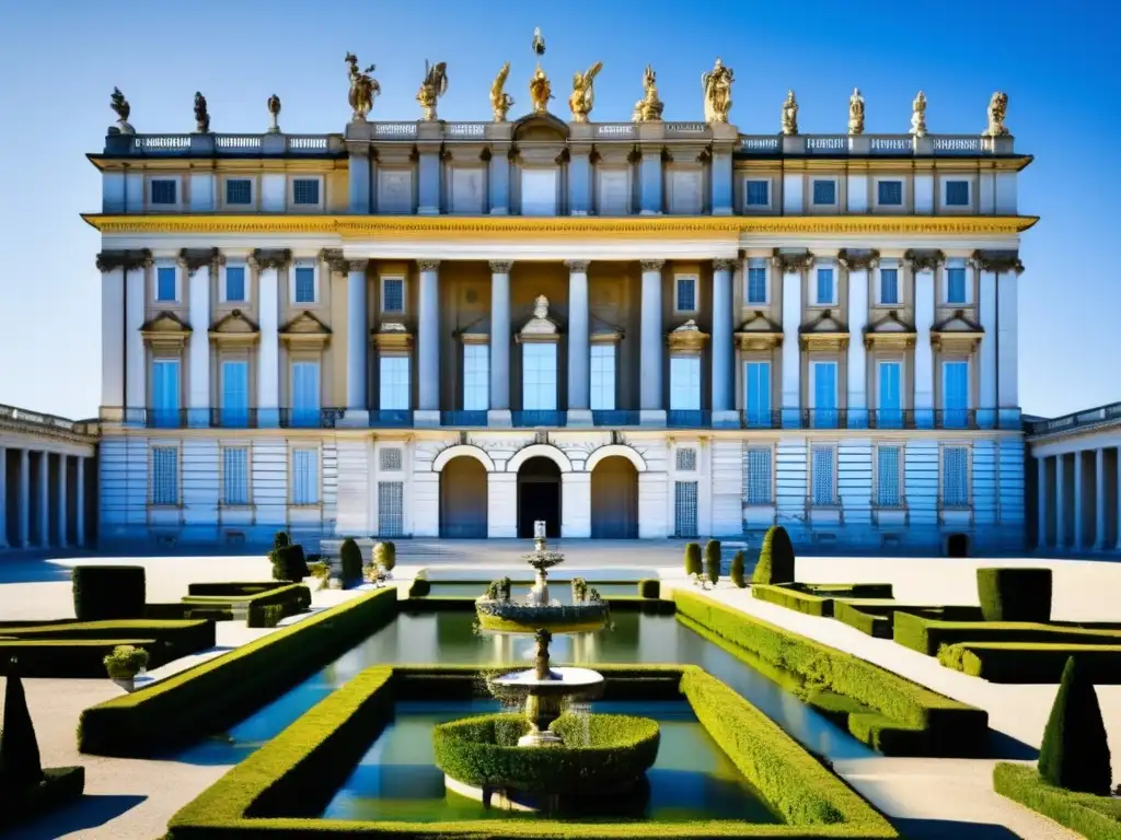 Los Palacetes Históricos de Italia: Un Viaje por el Tiempo - Palacio Real de Caserta en Italia, majestuosidad barroca y jardines exquisitos