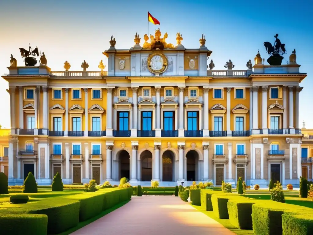 Palacio Real de Madrid: Palacetes Renacentistas y Jardines Exuberantes