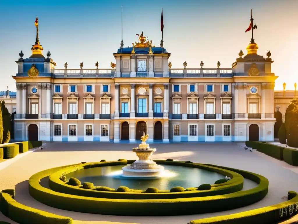 Palacio Real de Madrid, un palacio histórico de gran opulencia y arquitectura impresionante