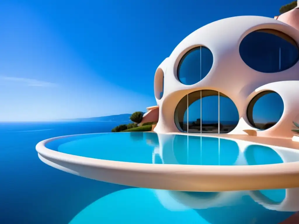 Palais Bulles, mansión de lujo en la Riviera Francesa