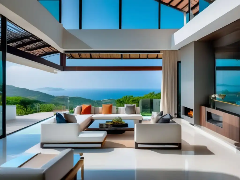 Exquisita villa con vistas panorámicas, diseño arquitectónico elegante y lujosos interiores