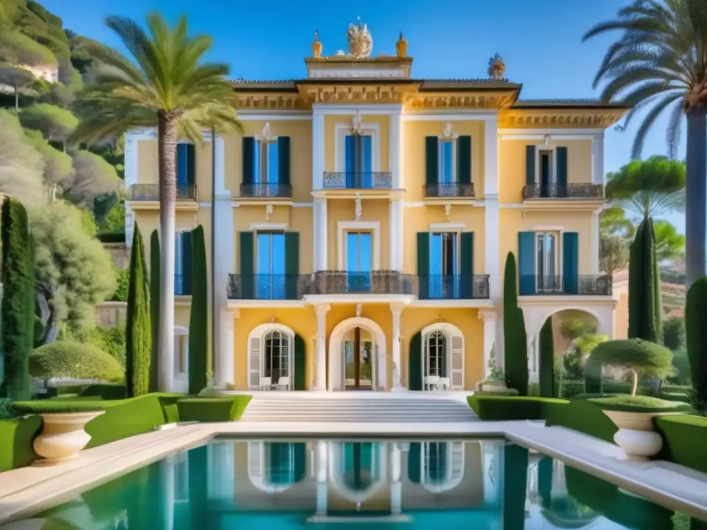 Mansión Villa Leopolda en la Riviera Francesa: opulencia y tranquilidad en un paisaje único